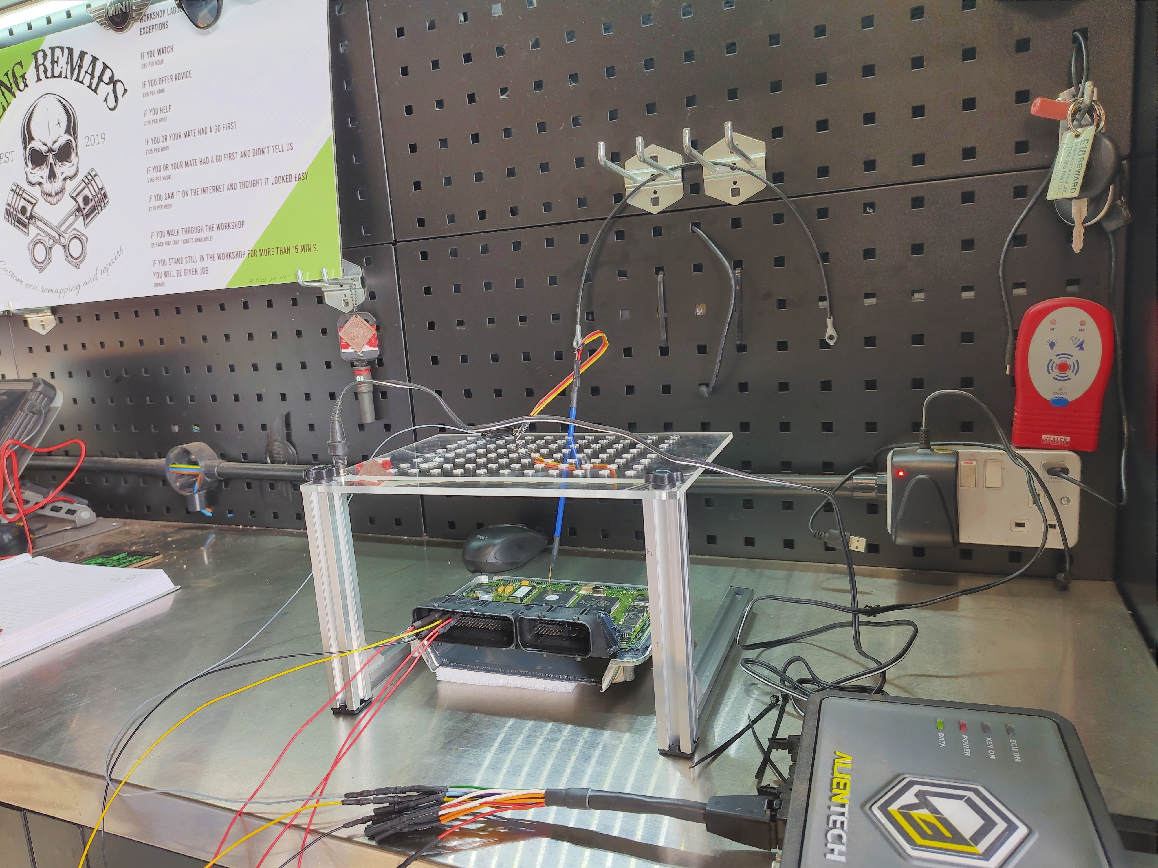 Bench ECU tuning